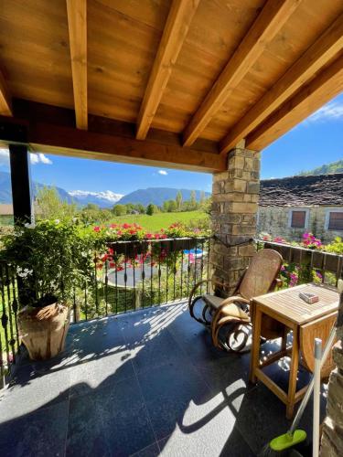 Vista al campo - Casa Rural Fuertes